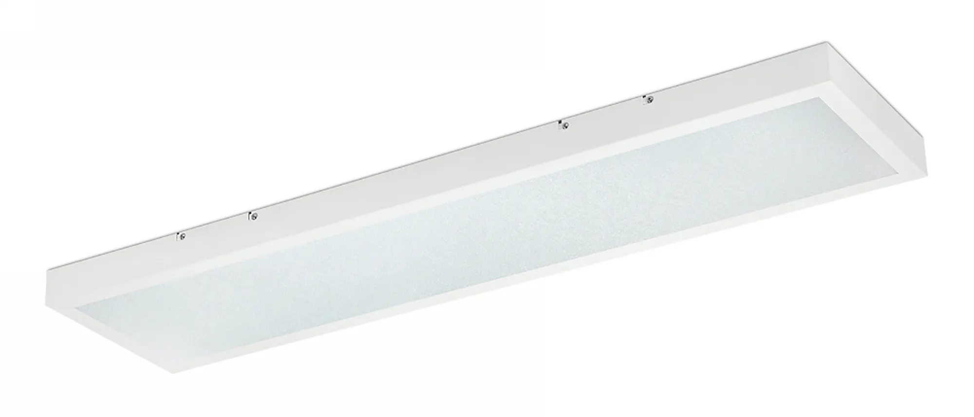 DL210226/TW  Piano S 123 PM, 40W 1195x295mm White Surface LED Panel PM Diffuser 3000lm 3000K 80° IP44